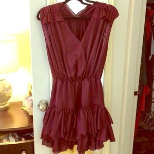 Never worn intermix auburn cocktail dress! Size 34